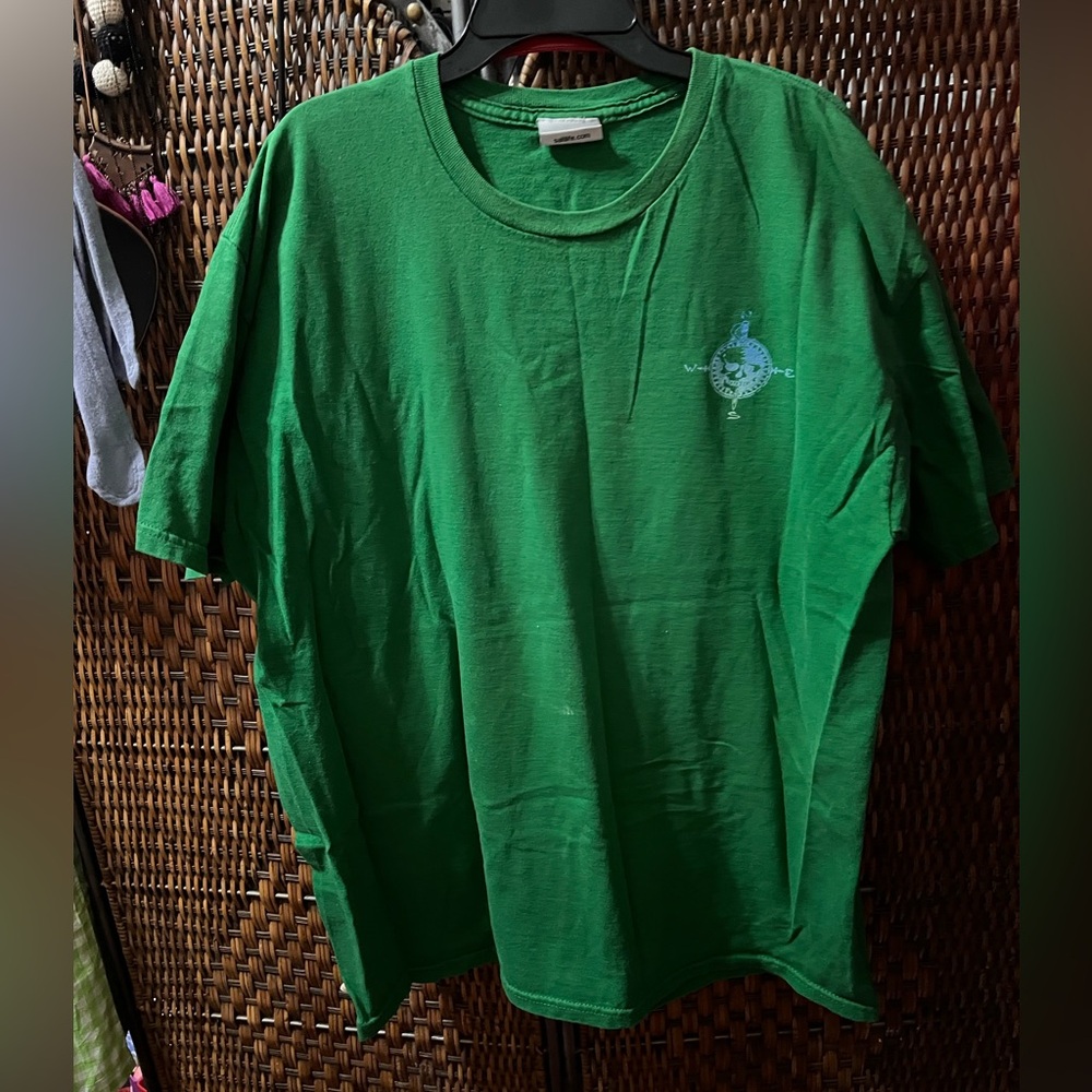 Green t-shirt
